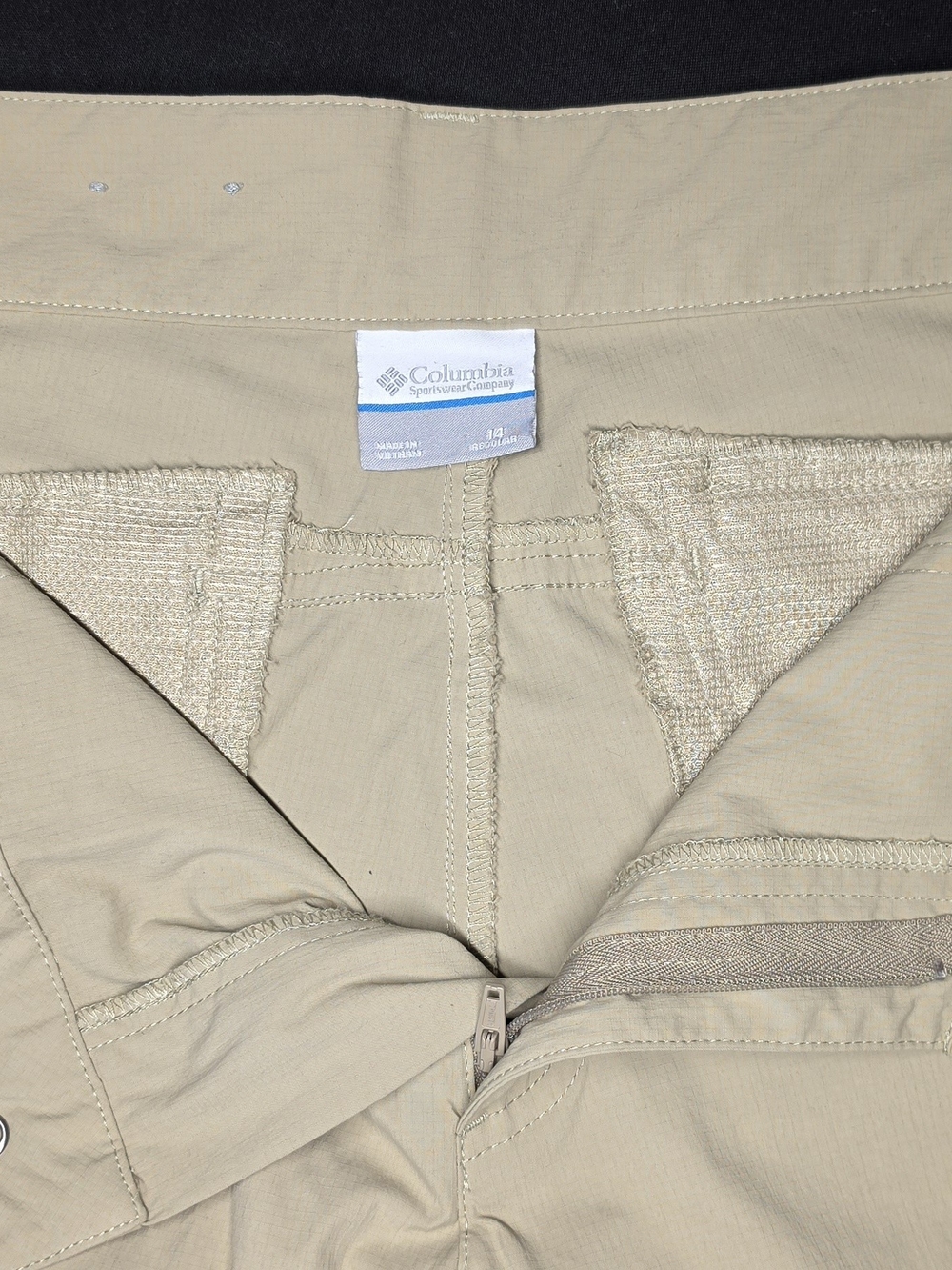 Columbia Women's Tan Straight-Leg Outdoor Pants